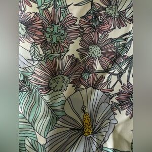 Tory Burch Floral Silk Scarf